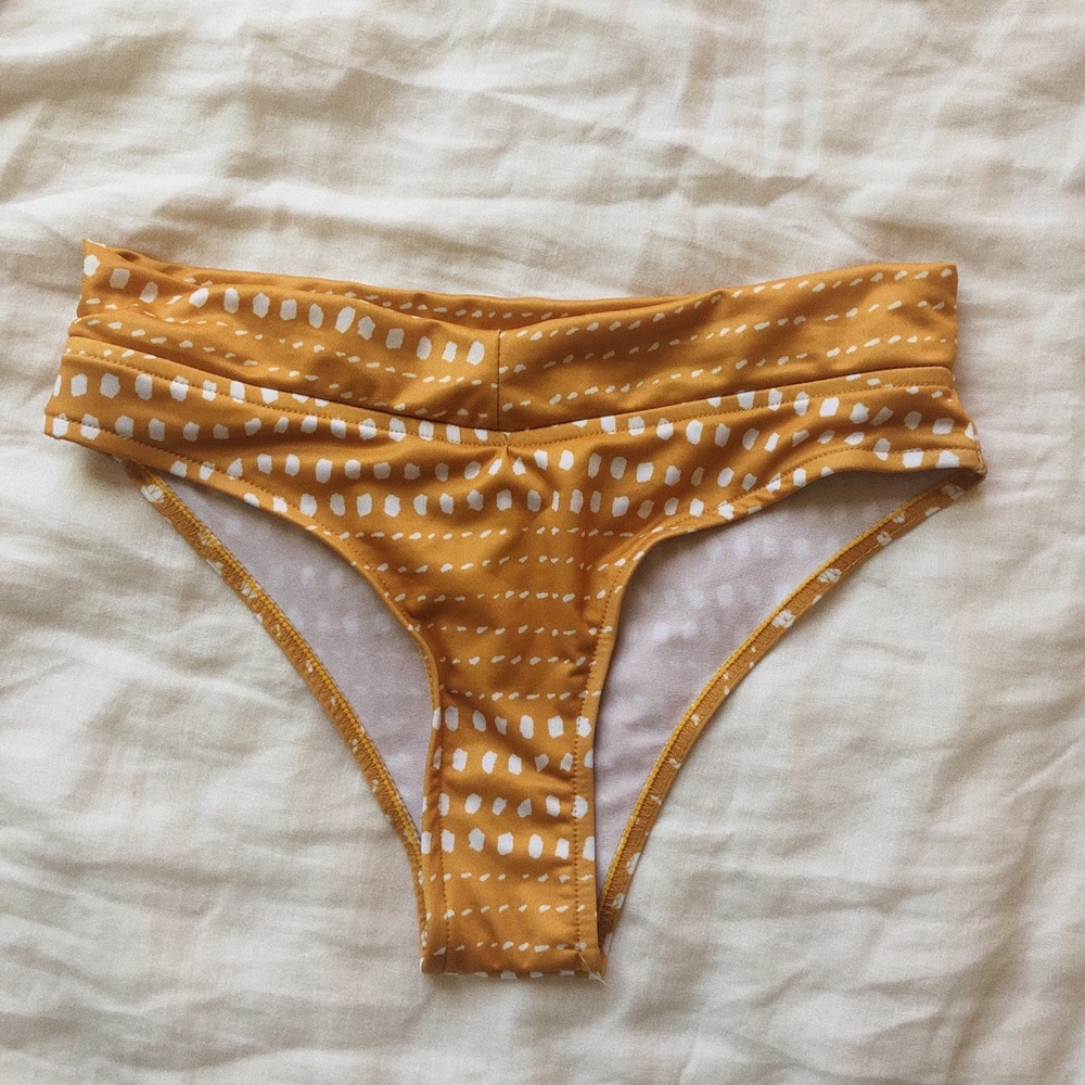 Yellow Bikini Bottoms